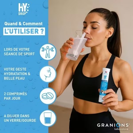 DRASANVI HYDROP COLAGENO HIDRATACION SABOR FRAMBUESA 18 COMPRIMIDOS EFERVESCENTES
