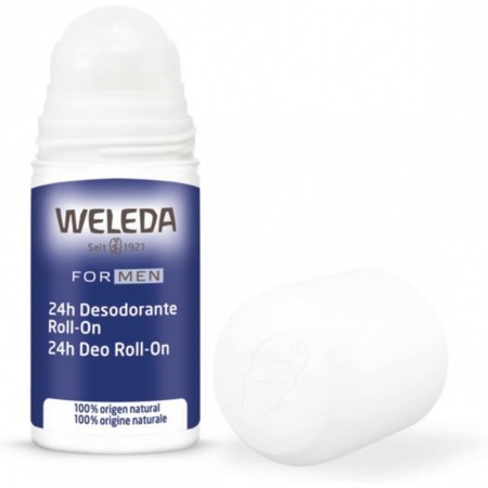 WELEDA  FOR MEN DESODORANTE HOMBRE 24H ROLL ON 50 ML