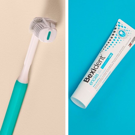 BEXIDENT CEPILLO DENTAL BALENE ADULTO MEDIO COLOR AGUAMARINA