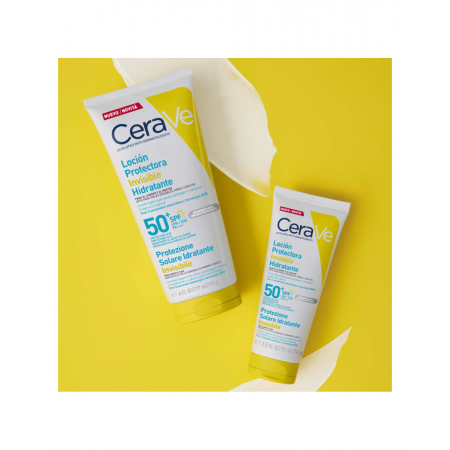 CERAVE PACK VIAJE LOCION PROTECTORA SPF50+ 75ML + LOCIÓN HIDRATANTE 88ML + REGALO NECESER