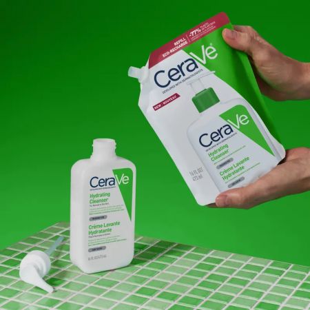 CERAVE PACK LIMPIADOR HIDRATANTE PIEL SECA 473ML + RECARGA LIMPIADOR HIDRATANTE PIEL SECA 473ML