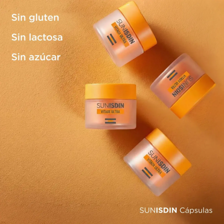 ISDIN SUNISDIN DUPLO CAPSULAS VITAOX ULTRA PREPARADOR SOLAR 2 X 30 CAPSULAS