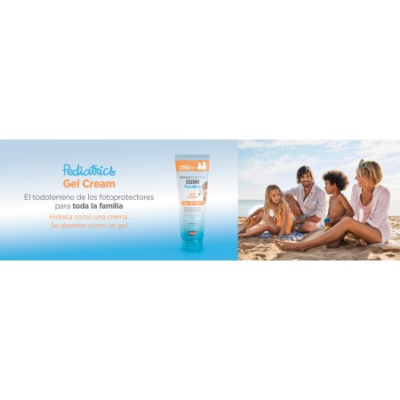 ISDIN FOTOPROTECTOR DUPLO FAMILIAR: GELCREMA FPS50 ADULTO 250 ML + PEDIATRIC FPS50 GELCREMA 250ML