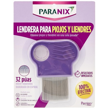 PARANIX PEINE ANTIPIOJOS LENDRERA ESTRIADA CON LUPA