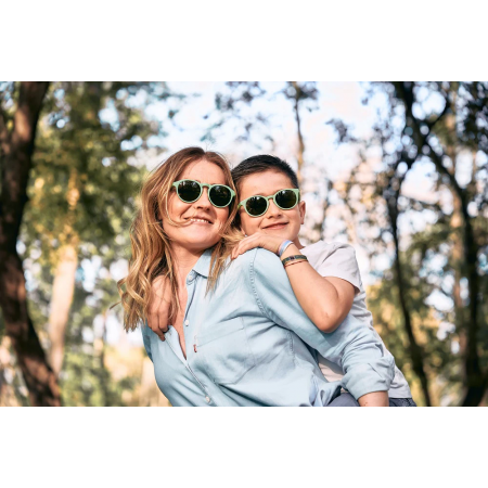 MUSTELA GAFAS DE SOL ADULTO POLARIZADAS ECOLOGICA MARACUYA PROTECCION UV 400 FILTRO 3 VERDE ADULTO