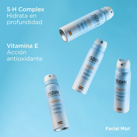 ISDIN FOTOPROTECTOR FACIAL MIST SPF50 BRUMA FACIAL 50ML