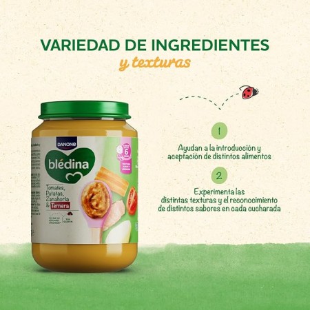 DANONE BLEDINA TARRITO DE ZANAHORIA, TOMATE, PATATAS & POLLO 200 G