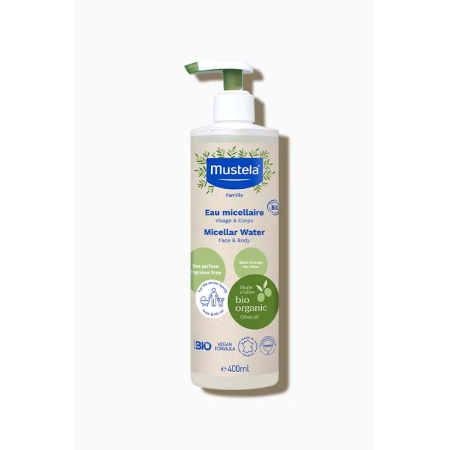 MUSTELA BIO AGUA MICELAR CARA & CUERPO 400ML