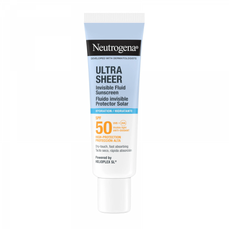 NEUTROGENA ULTRA SHEER FLUIDO INVISIBLE SPF50 HIDRATANTE 50 ML