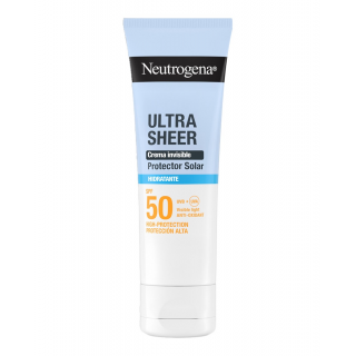 NEUTROGENA ULTRA SHEER FLUIDO INVISIBLE SPF50 HIDRATANTE 50 ML