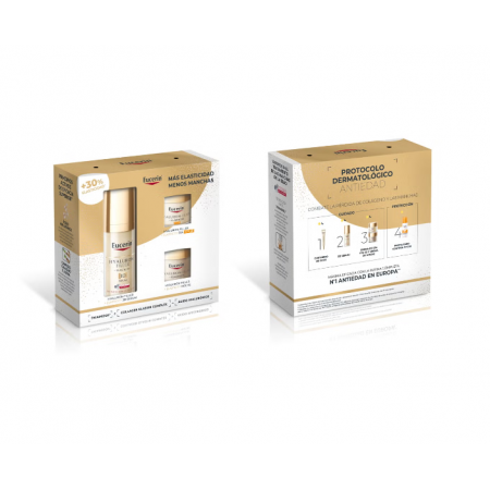 EUCERIN PACK HYALURON FILLER+ ELASTICITY 3D SERUM 30ML + 2 MINITALLAS CREMA DE DIA Y DE NOCHE