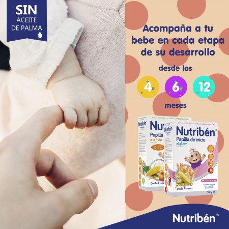 NUTRIBEN CEREALES SIN GLUTEN PAPILLA 600 G