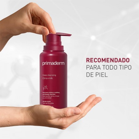 PRIMADERM PACK DOBLE LIMPIEZA OIL-MILK + GEL 2 X 200 ML