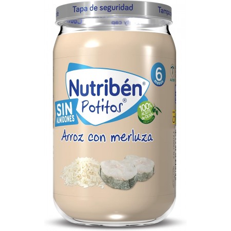 NUTRIBEN POTITO SUPREMA DE MERLUZA CON ARROZ 235 G