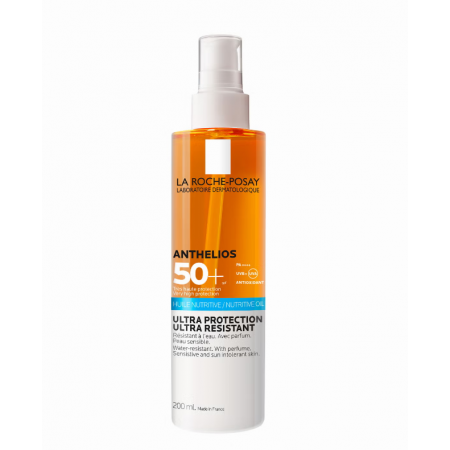 ANTHELIOS ACEITE NUTRITIVO INVISIBLE SPF50+ SPRAY VAPORIZADOR 200 ML