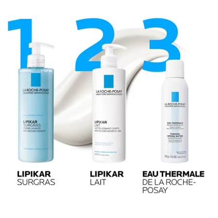LA ROCHE POSAY LIPIKAR LECHE CORPORAL RELIPIDIZANTE ANTI-SEQUEDAD 48H 400 ML