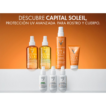 VICHY CAPITAL SOLEIL PROTECTOR FAMILIAR SPF50 LECHE HIDRATANTE INVISIBLE 150 ML