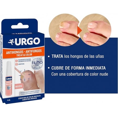 URGO ANTIHONGOS TRATAMIENTO & COLOR NUDE 4 ML