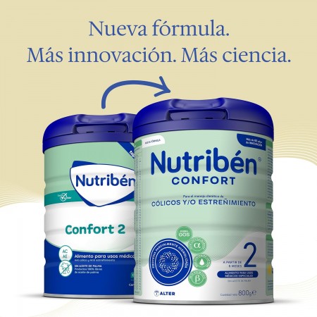 NUTRIBEN CONFORT 2 LECHE EN POLVO 800 G