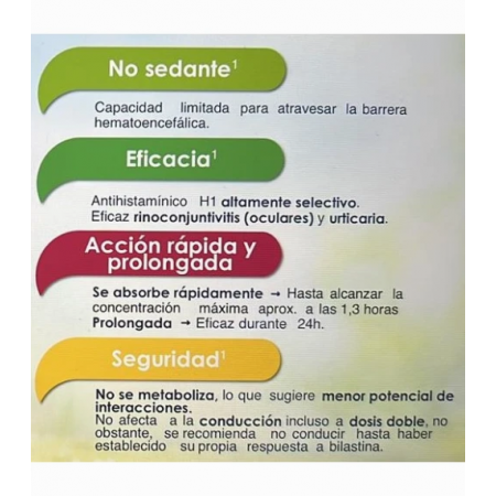 ABRILIA EFG BILASTINA 20 MG 7 COMPRIMIDOS