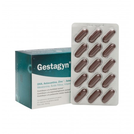 GESTAGYN MEN 60 CAPSULAS DE GELATINA BLANDA