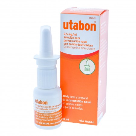 UTABON ADULTOS CON BOMBA 35 MCG NEBULIZADOR NASAL 15 ML