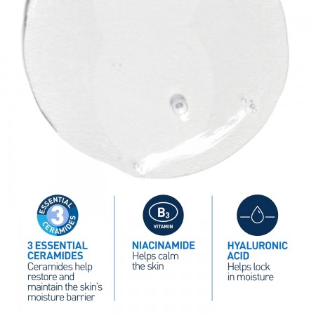 CERAVE GEL LIMPIADOR ESPUMOSO 236 ML