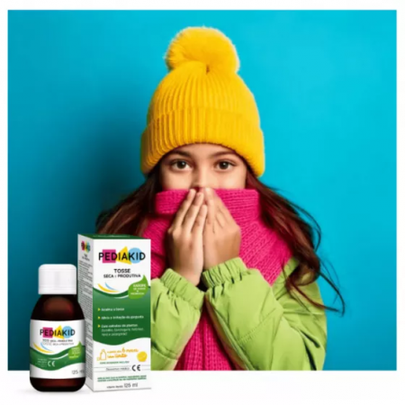 PEDIAKID TOS SECA Y PRODUCTIVA SABOR LIMON 125 ML