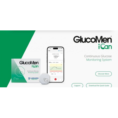 DISPOSITIVO DE MONITORIZACION CONTINUA DE GLUCOSA GLUCOMEN ICAN 1 SENSOR