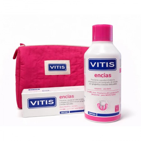 VITIS ENCIAS PACK COLUTORIO ENCIAS 500 ML + ENCIAS PASTA DENTIFRICA 100ML