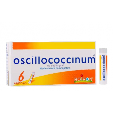 OSCILLOCOCCINUM BOIRON 6 UNIDOSIS