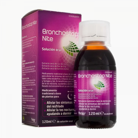 BRONCHOSTOP NITE SOLUCION ORAL 120 ML