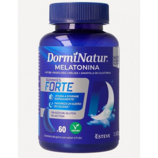 DORMINATUR MELATONINA GUMMIES FORTE SABOR FRUTA 60 CARAMELOS DE GOMA
