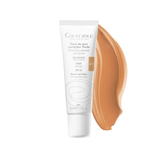 AVENE COUVRANCE MAQUILLAJE FLUIDO SPF20 MIEL 4.0 30 ML