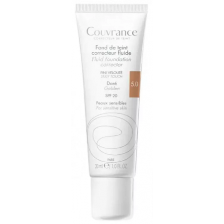AVENE COUVRANCE MAQUILLAJE FLUIDO SPF20 DORE 5.0 DORADO 30 ML