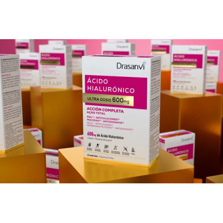 DRASANVI ACIDO HIALURONICO ULTRA DOSIS 600 MG 60 COMPRIMIDOS