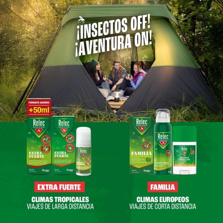 RELEC REPELENTE FUERTE FAMILIAR STICK BARRA 50 ML