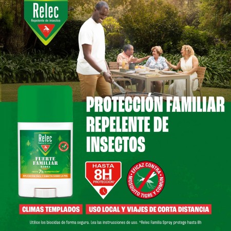 RELEC REPELENTE FUERTE FAMILIAR STICK BARRA 50 ML