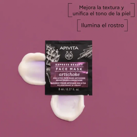 APIVITA MASCARILLA EXPRESS ALCACHOFA ILUMINADORA 2 X 8ML
