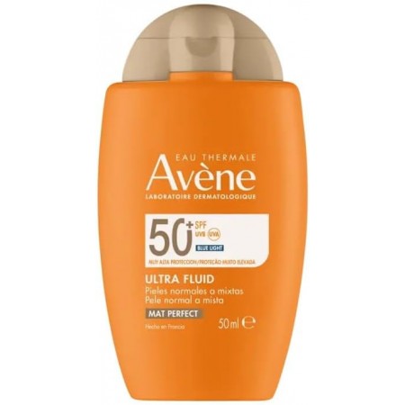 AVAVENE ULTRA FLUID MAT PERFECT COLOR SPF 50+ 50 ML