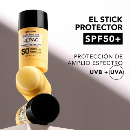 LIERAC SUNISSIME STICK PROTECTOR SOLAR DE OJOS & ZONAS SENSIBLES SPF50+ 10 G
