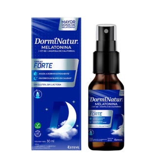 DORMINATUR MELATONINA FORTE SABOR MENTA LIMON SPRAY 30 ML