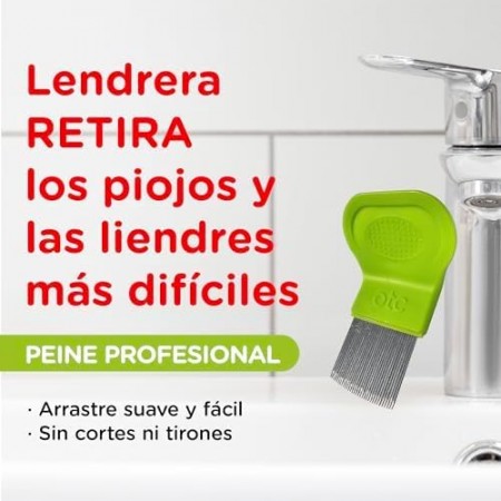 OTC ANTIPIOJOS LENDRERA ESTRIADA PROFESIONAL 1 PEINE