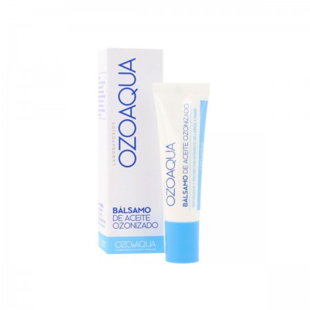 OZOAQUA BALSAMO LABIAL DE OZONO DE ACEITE OZONIZADO REPARADOR NARIZ Y LABIOS 15ML