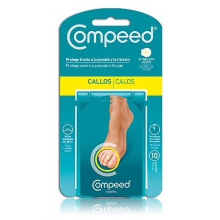 COMPEED CALLOS HIDROCOLOIDE ENTRE DEDOS 10 U