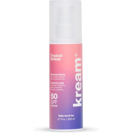KREAM PROTECTOR SOLAR SPF50 TROPICAL BREEZE ACEITE SPRAY 200 ML