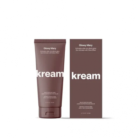 KREAM ACELERADOR DE BRONCEADO GLOWY MARY LOCION EFECTO GLOW 200ML