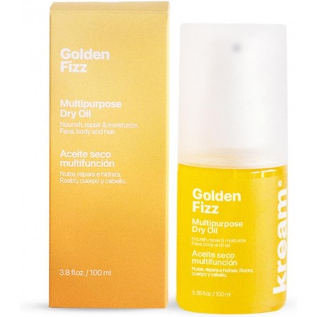 KREAM GOLDEN FIZZ ACEITE SECO MULTIFUNCIÓN CARA CUERPO Y CABELLO SPRAY 100 ML