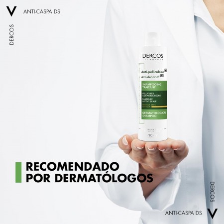 DERCOS CHAMPU ANTICASPA CABELLO SECO 390 ML