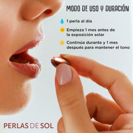 DRASANVI BRONZE NATURAL PERLAS DE SOL 30 PERLAS